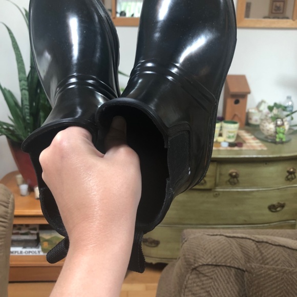 Lands’ End Black Boots size 7 - Picture 10 of 11